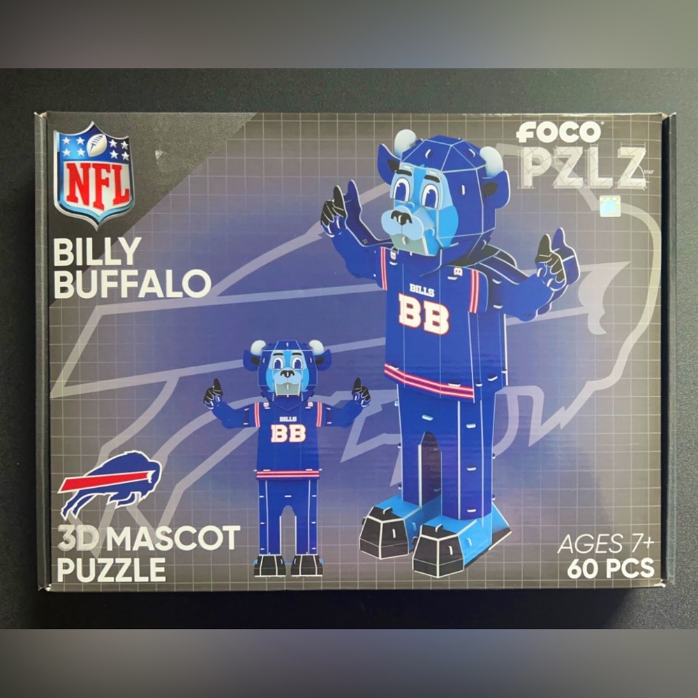 Buffalo Bills NFL 3D Mascot Puzzle